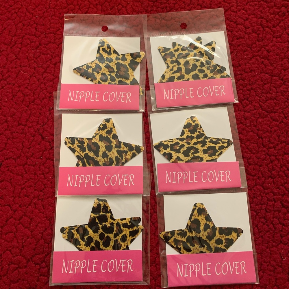 12 pairs Star nipple covers